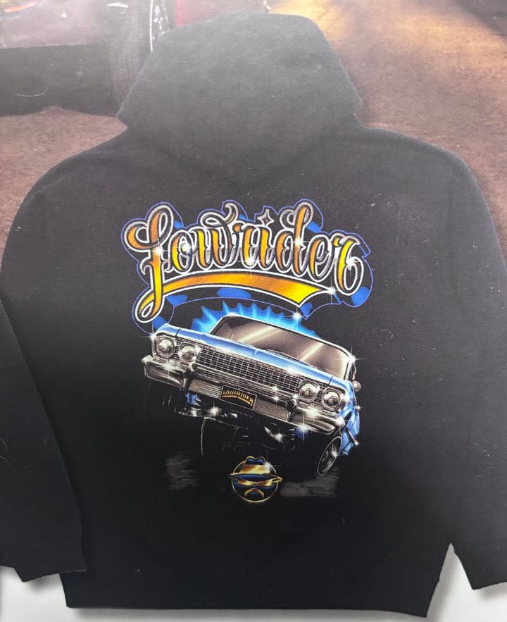 Lowrider 3 Wheelin Hoodie Mens