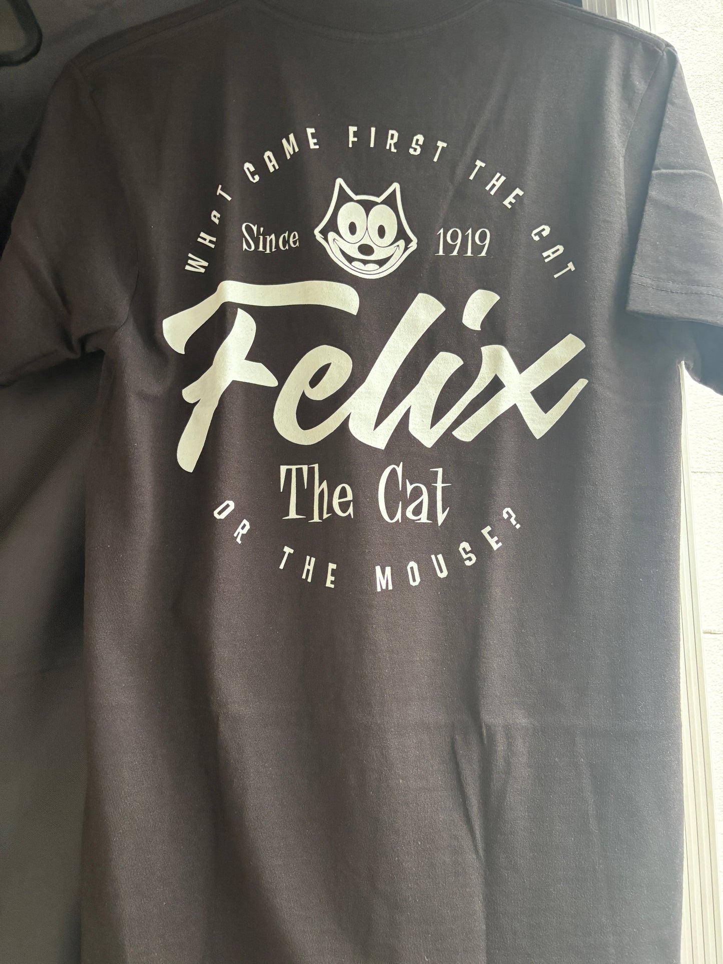 Felix Cat or Mouse Tee black/white