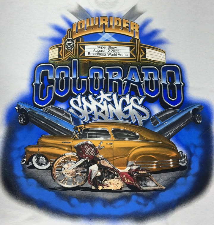 Lowrider Colorado Springs 2023 SuperShow Tee Mens