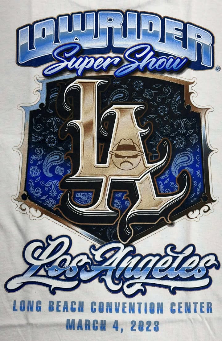 Lowrider LA 2023 Long Beach SuperShow Tee Mens