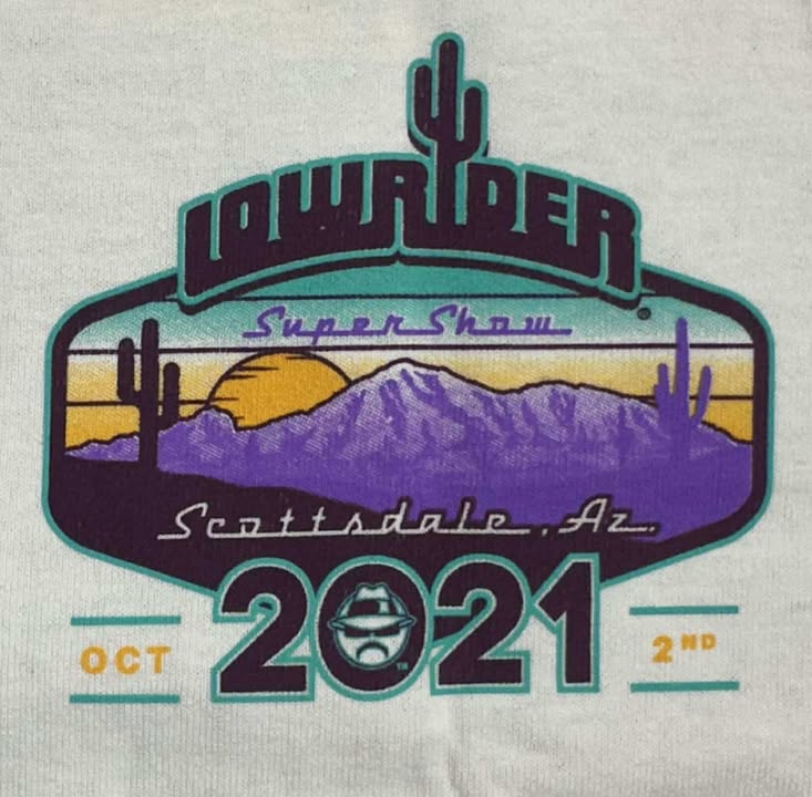 Lowrider Scottsdale Az 2021 SuperShow Tee Mens