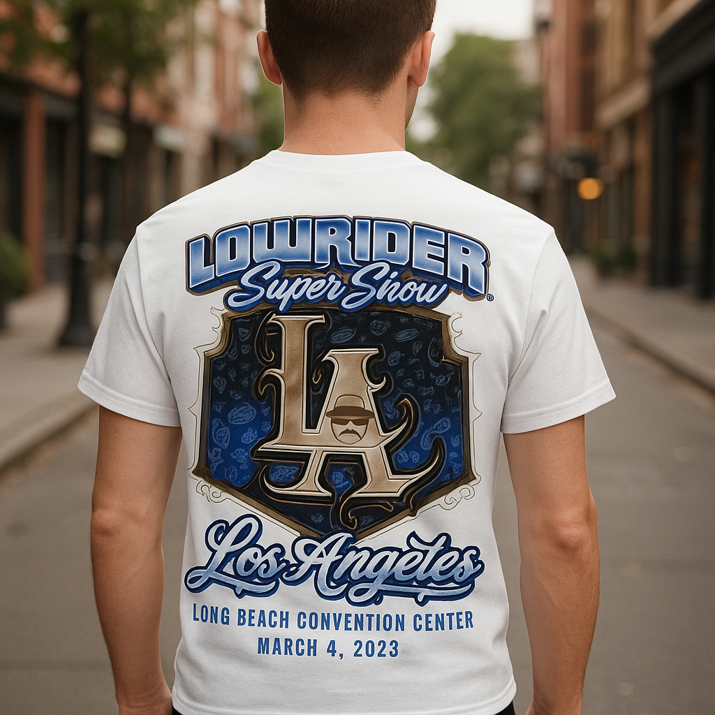 Lowrider LA 2023 Long Beach SuperShow Tee Mens