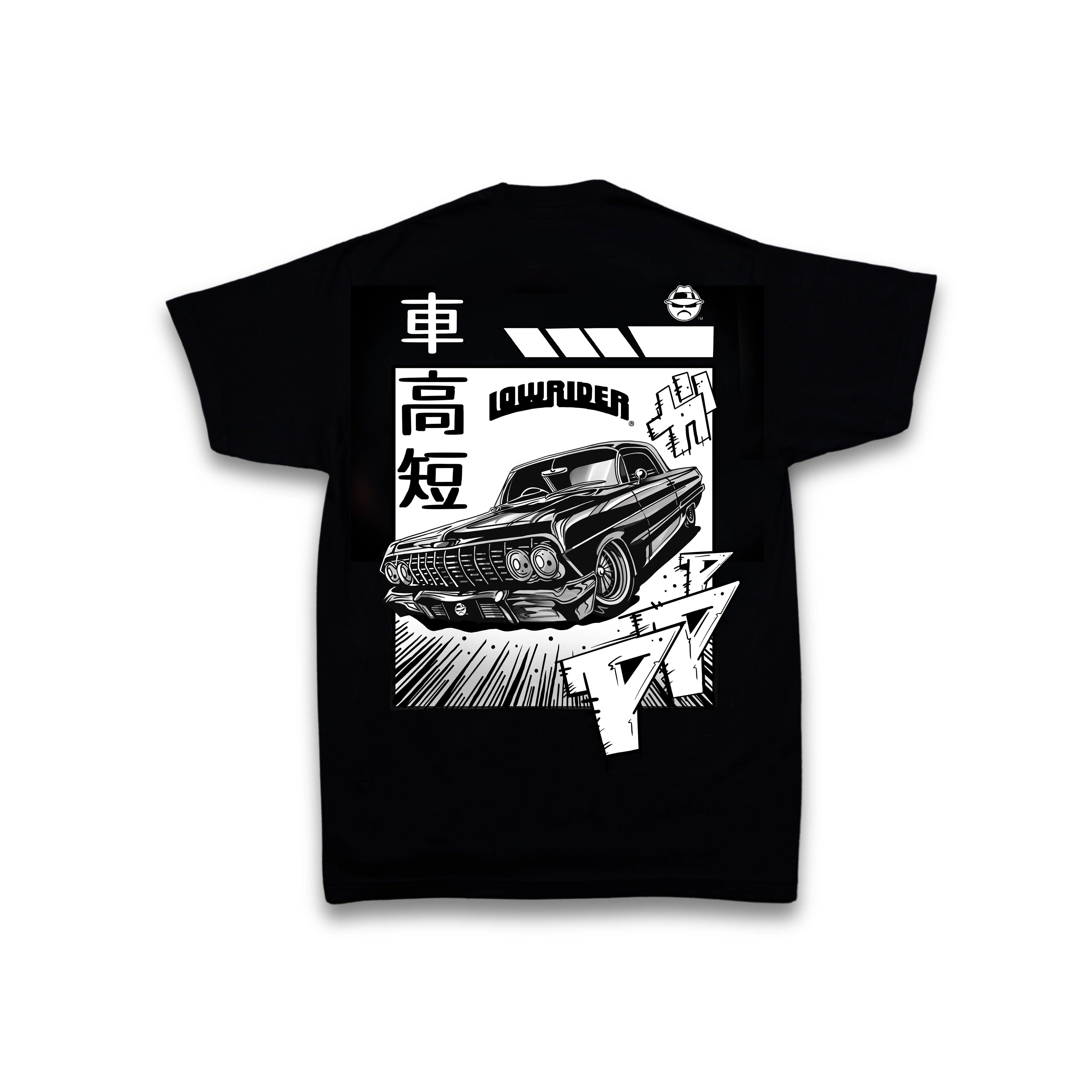 Low Rider Merch Lowrider Manga Tee Black – House Of Low