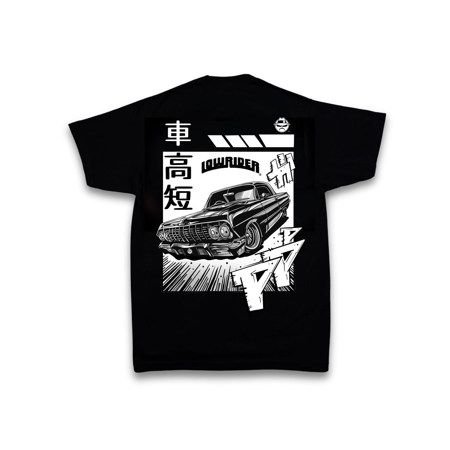 Lowrider Manga Tee Black