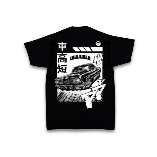 Lowrider Manga Tee Black
