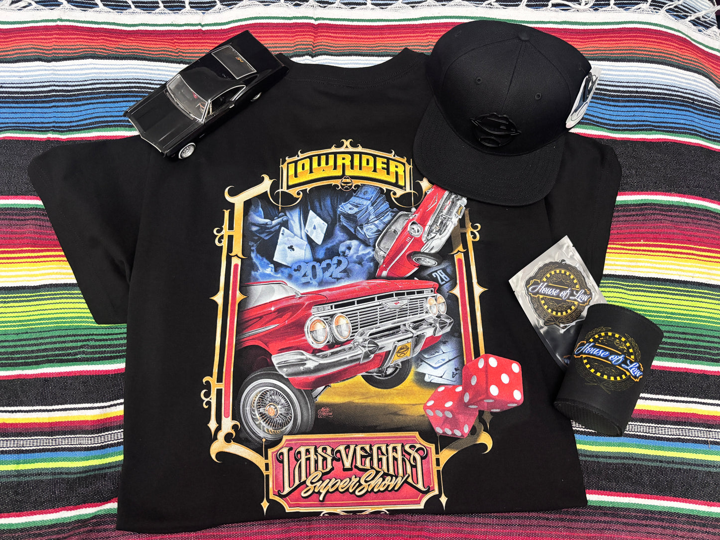 Lowrider Black GoLo Man Hat