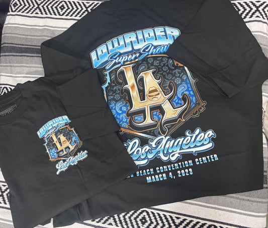 Lowrider LA 2023 Long Beach SuperShow Tee Mens