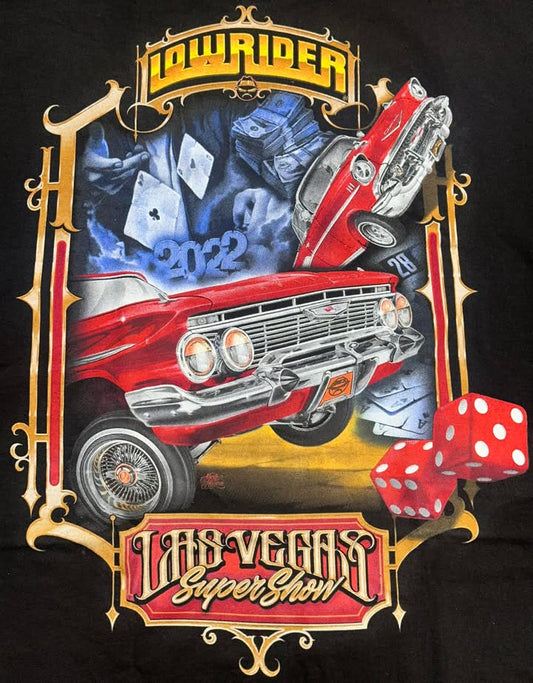 Lowrider Las Vegas 2022 SuperShow Tee Mens